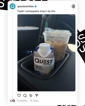 Image post by @questnutrition on Instagram