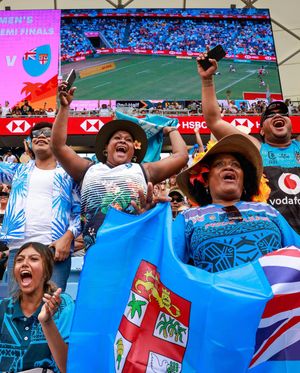 Image post by @worldrugby7s on Instagram