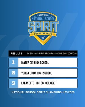 Image post by @varsityspirit on Instagram