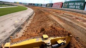 Video post by @echoparkspeedway on Facebook