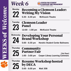 Image post by @clemson_csle on Instagram