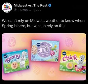 Video post by @midwestvstherest on TikTok