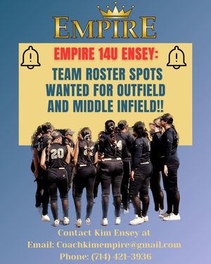 Image post by @empirefastpitchsb on Instagram
