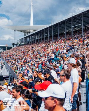 Image post by @HardRockStadium on Twitter