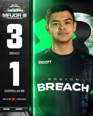 Image post by @CODLeague on Twitter
