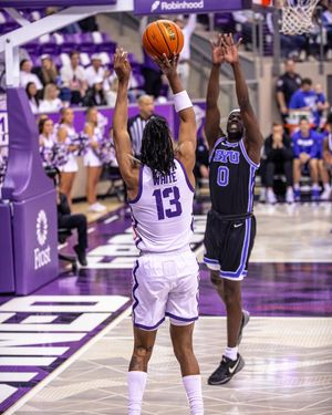 Image post by @TCUBasketball on Twitter