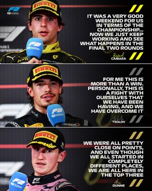 Image post by @formula2 on Instagram
