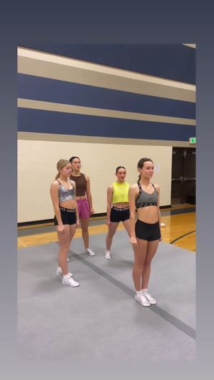 Video post by @corner_canyon_cheer on Instagram
