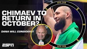 Video post by @ESPN MMA on YouTube