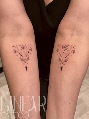 Image post by @christina.lineartattoo on Instagram