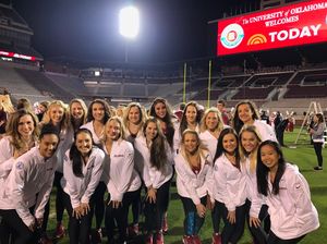 Image post by @ou_wgymnastics on Instagram