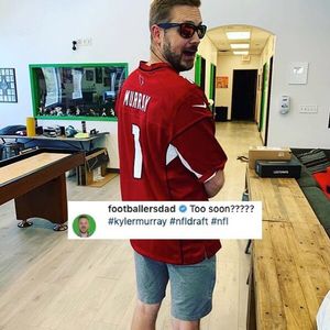 Image post by @fantasyfootballers on Instagram