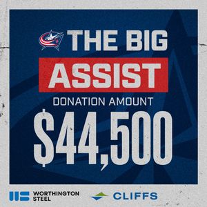 Image post by @BlueJacketsNHL on Twitter