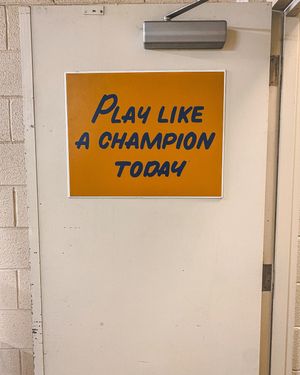 Image post by @thefightingirish on Instagram
