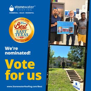 Image post by @stonewaterroofing on Instagram