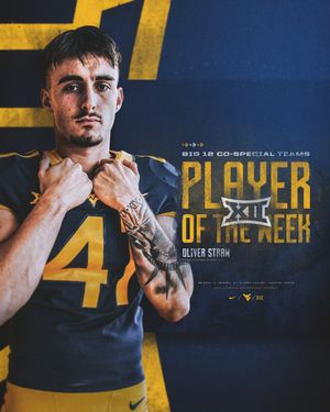 Image post by @WVUfootball on Twitter