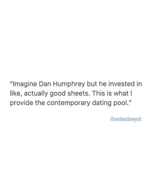 Image post by @overheardnewyork on Instagram