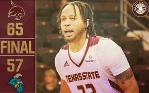 Image post by @TXStateMBB on Twitter