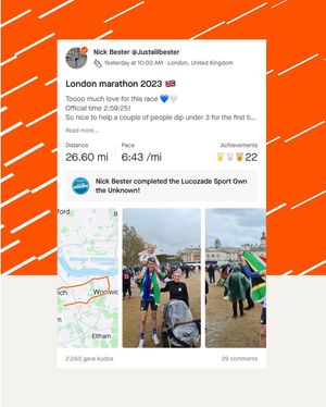 Image post by @strava on Instagram