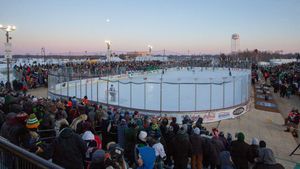 Image post by @HockeyDayMN on Twitter/X
