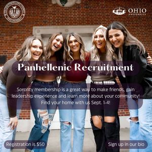Image post by @ohiopanhellenic on Instagram