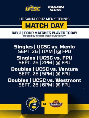 Image post by @ucsc_mtennis on Instagram