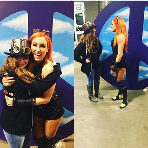 Image post by @beckylynchwwe on Instagram