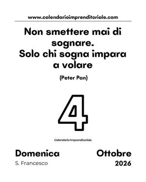 Image post by @calendarioimprenditoriale on Instagram