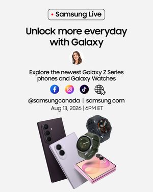 Image post by @samsungcanada on Instagram