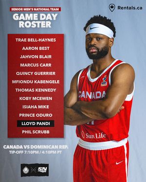 Image post by @canadabasketball on Instagram