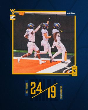 Image post by @wvufootball on Instagram