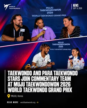 Image post by @worldtaekwondo on Instagram