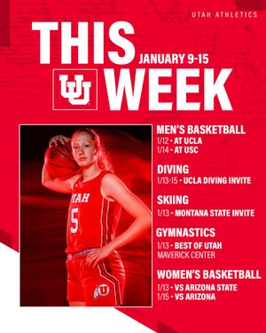 Image post by @utahathletics on Twitter