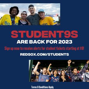 Image post by @RedSox on Twitter