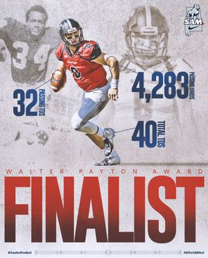 Image post by @SamfordFootball on Twitter