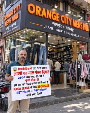 Image post by @jeans_factory_delhi on Instagram