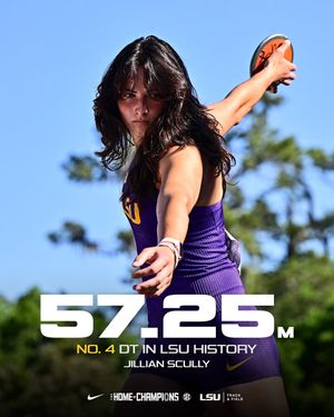 Image post by @lsutrackfield on Instagram