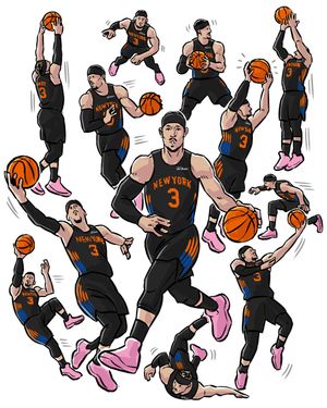 Image post by @nyknicks on Twitter