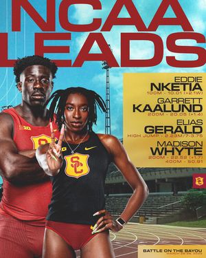Image post by @usc_track_field on Instagram