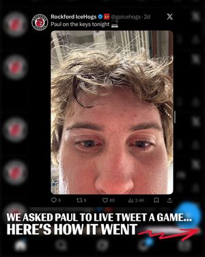 Image post by @rockfordicehogs on Instagram