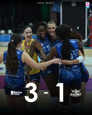 Image post by @legavolleyfemminile on Instagram