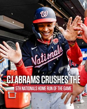 Image post by @nationals on Instagram