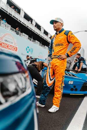Image post by @bradperezracing on Twitter
