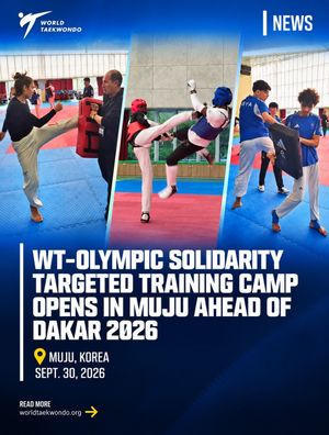 Image post by @worldtaekwondo on Instagram