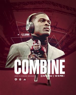 Image post by @AggieFootball on Twitter