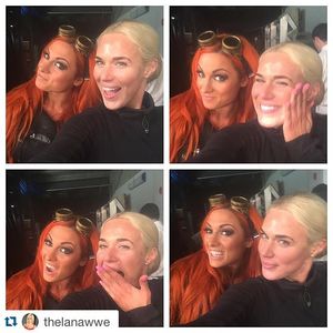 Image post by @beckylynchwwe on Instagram