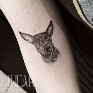 Image post by @christina.lineartattoo on Instagram