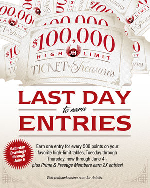 Image post by @redhawkcasino on Instagram