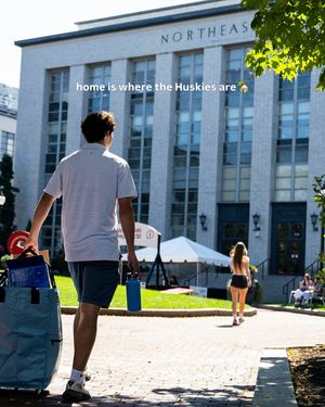 Image post by @northeastern on Instagram