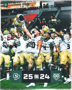 Image post by @calpolyfootball on Instagram
